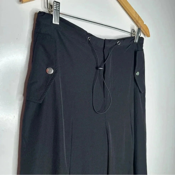 CRESCENT NWT Black Selma Wide Leg Pants Size Medium - Picture 5 of 11